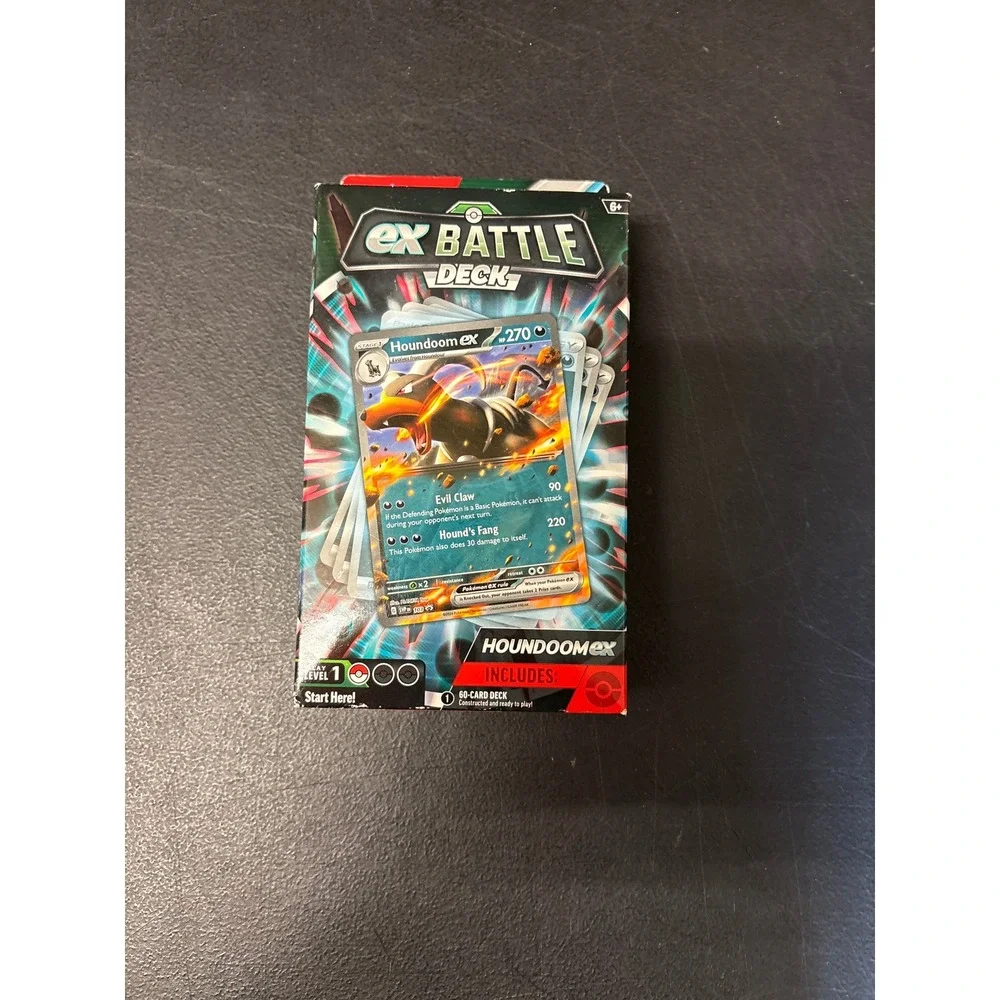 Pokemon Houndoom EX Battle Deck Trading Card‎ Game